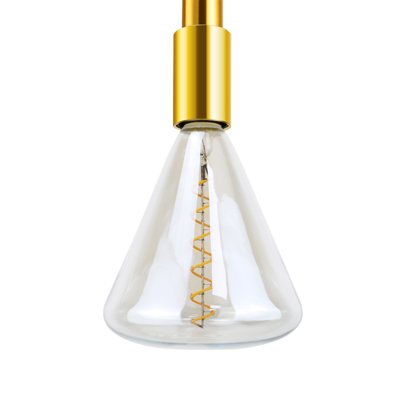 TITA Aqua blue factory Triangle 4 Watt LED Spiralfondlicht