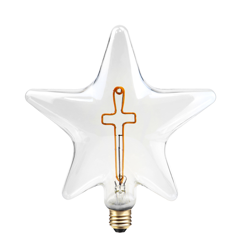 G125 Star Cross LED Dekoration zu Hause verwenden DIY Glühlampe