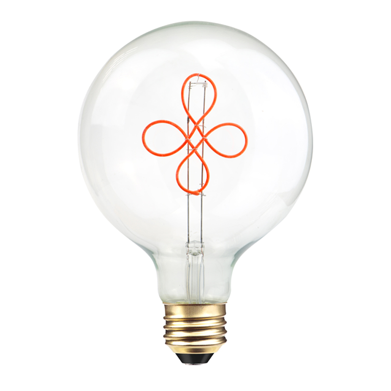 G125 Clover 4w Fabrik Großhandel OEM DIY Glühlampe warme weiße Glühlampe