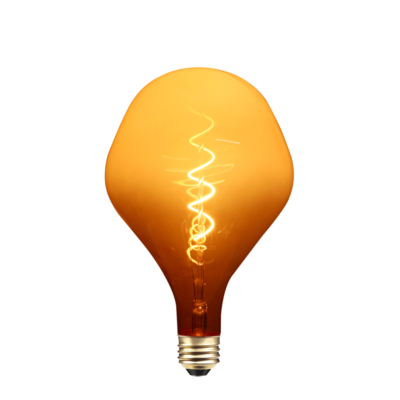 A165 Farbverlauf weiß 4w 200lumen 165mm deco milchige Deco-Glühlampe